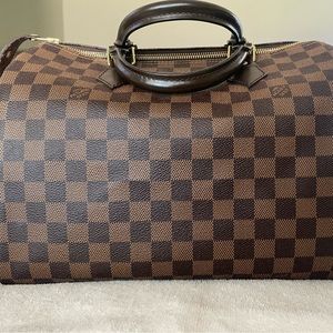 LOUIS VUITTON DAMIER EBENE PATTERN SPEEDY 30